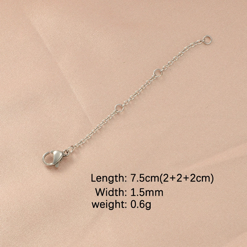 Stainless Steel Chain Jewelry Accessories With Lobster Buckle And Electroplating Process - Image 9