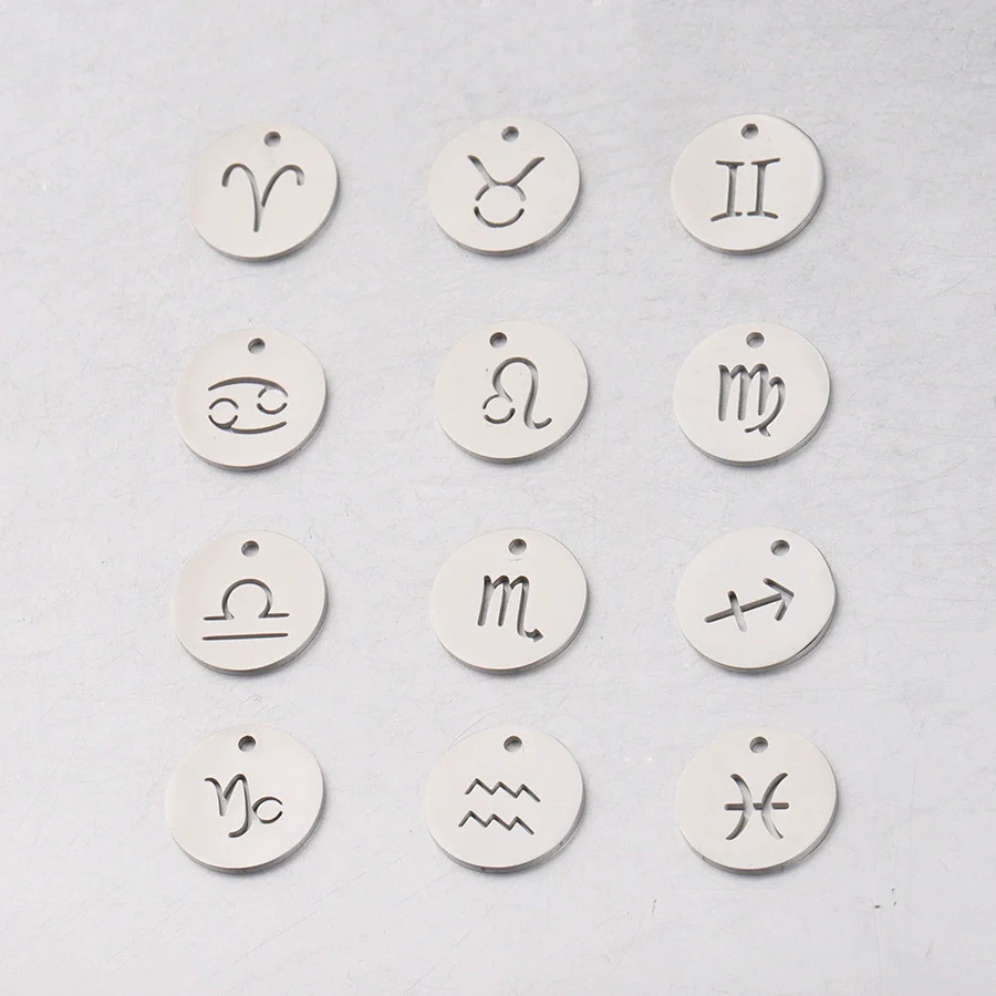 Stainless Steel Constellation Pendant Jewelry Accessories With Mirror Finish Polishing - Image 18
