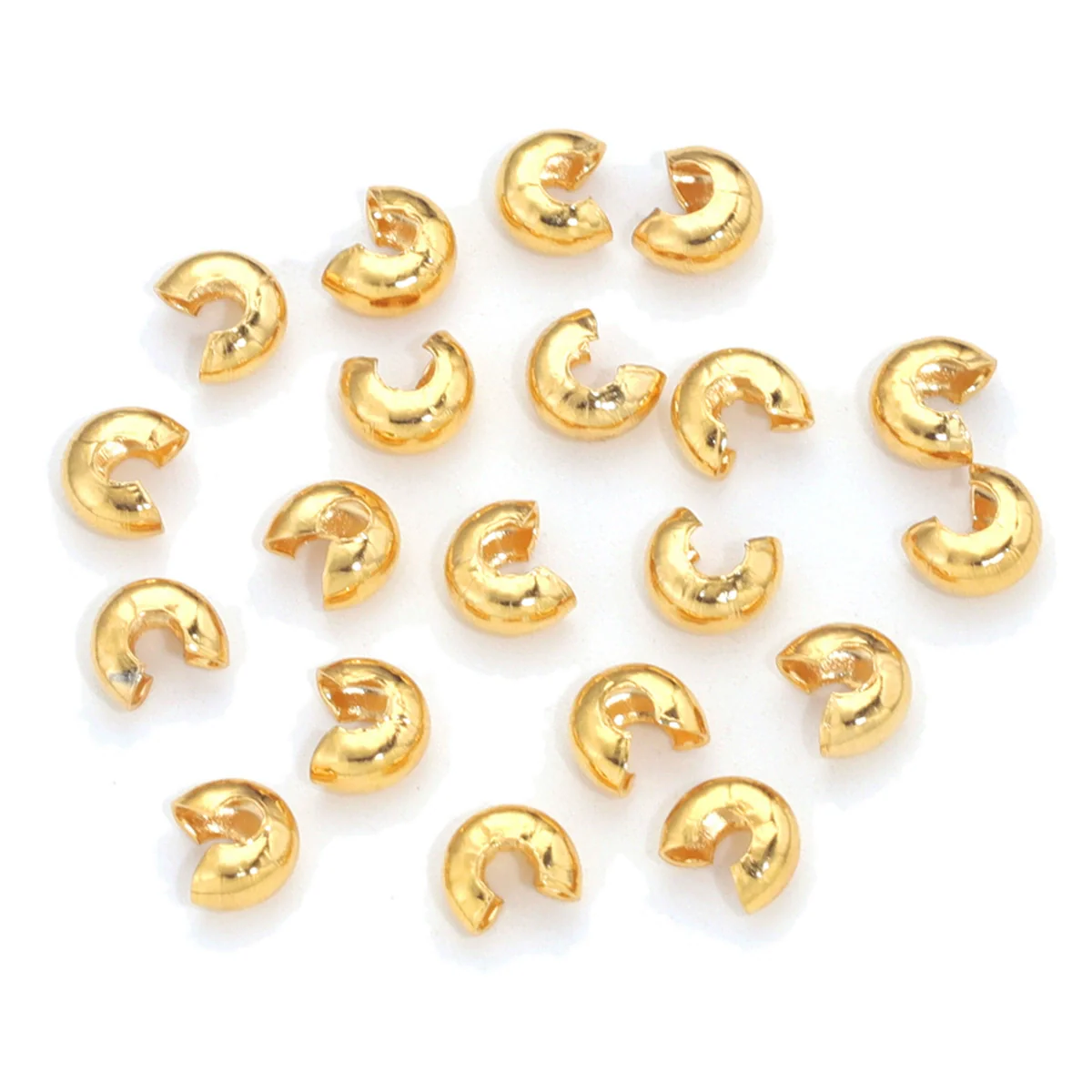Stainless Steel Crescent Buckle Bracelet With Positioning Beads And Electroplating Process - Image 7