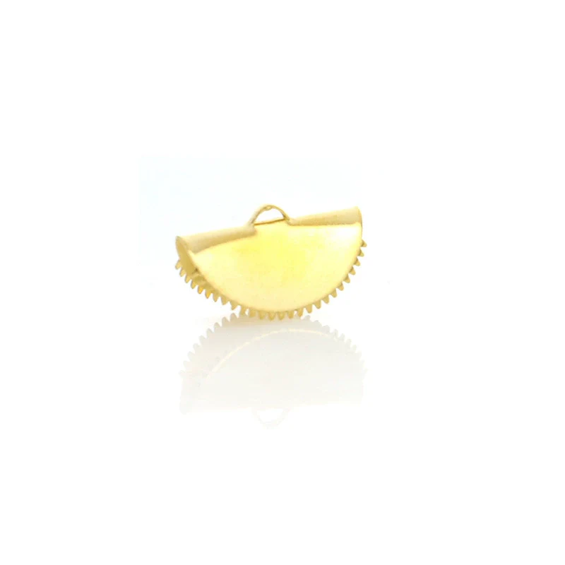 Stainless Steel Curly Bead Pointed Horse Buckle Jewelry Connector Accessories Electroplated - Image 2