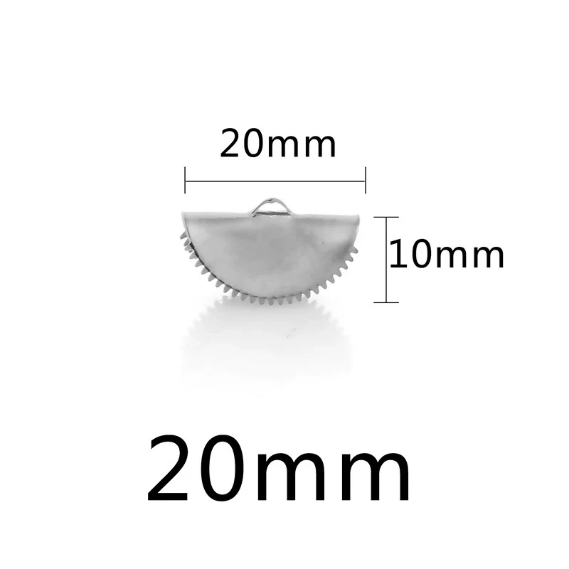 Stainless Steel Curly Bead Pointed Horse Buckle Jewelry Connector Accessories Electroplated - Image 6