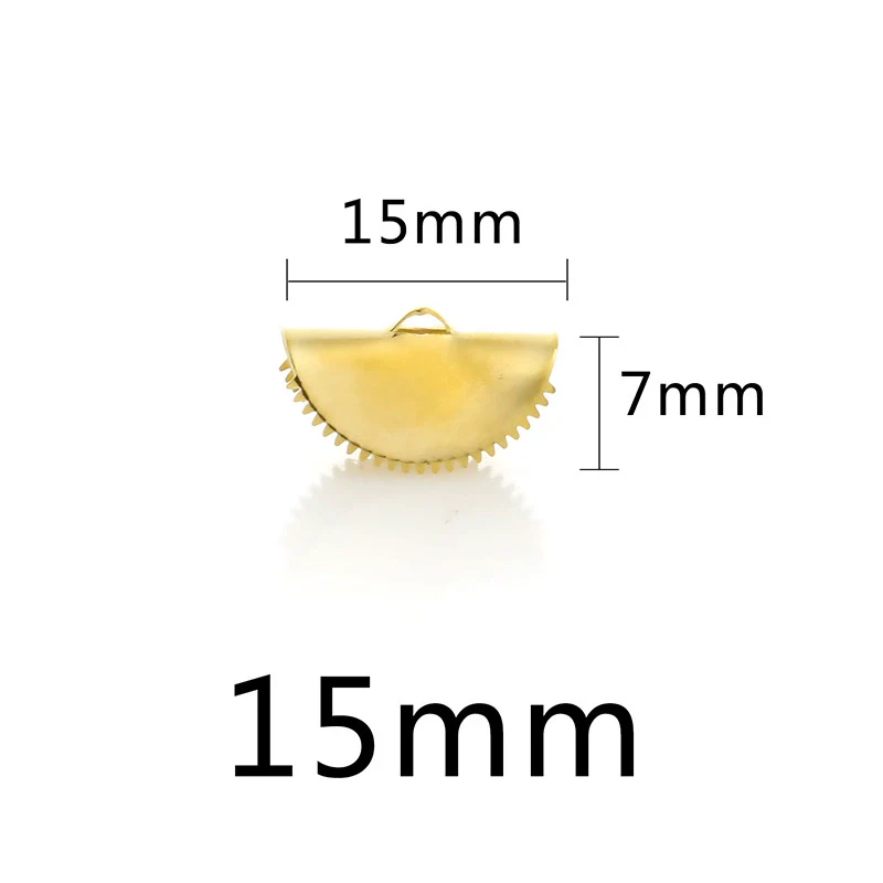 Stainless Steel Curly Bead Pointed Horse Buckle Jewelry Connector Accessories Electroplated - Image 7