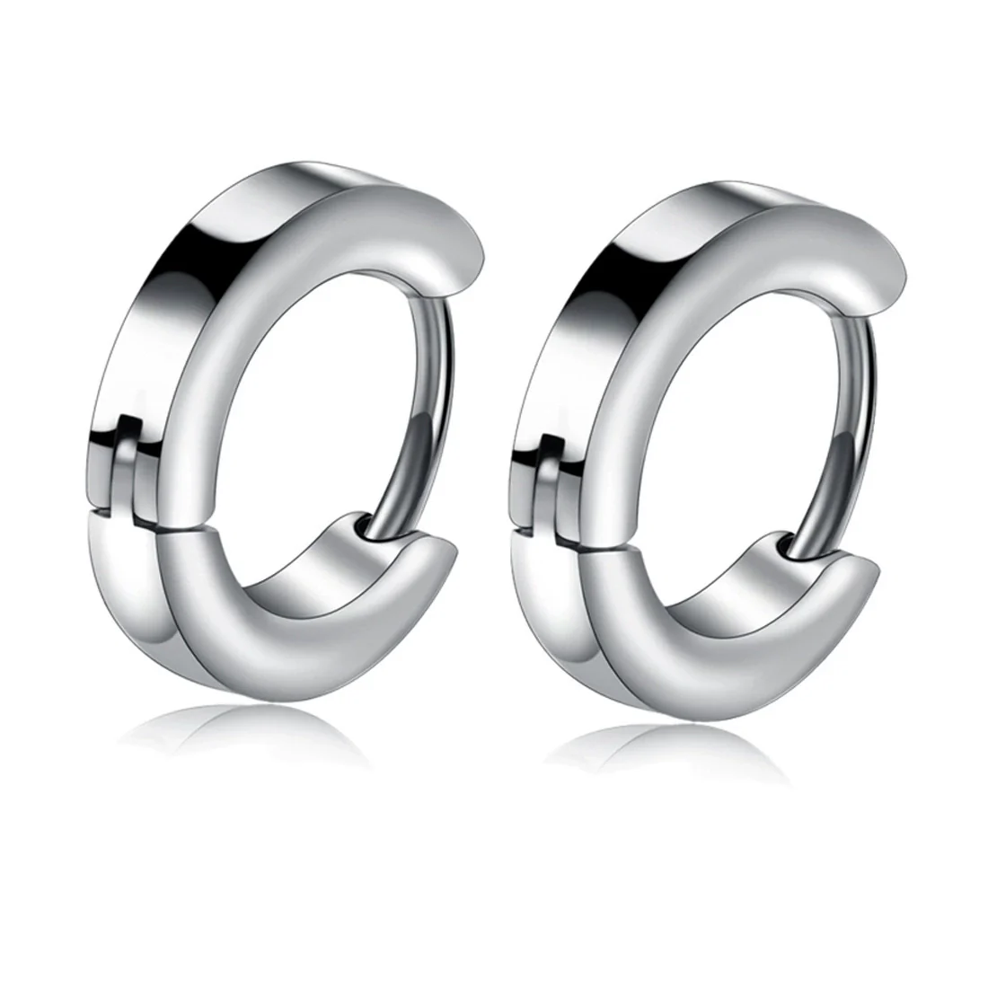 Stainless Steel Earrings Simple Style - Image 6