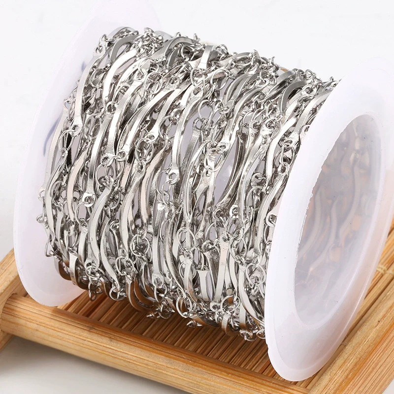 Stainless Steel Elbow Chain Punk Style Necklace With Electrolytic Brightening For Men And Women - Image 4