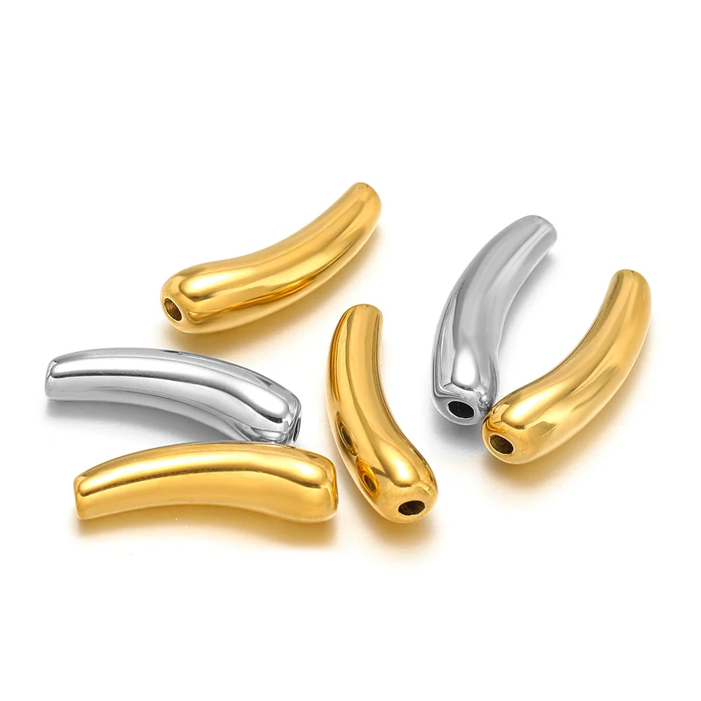 Stainless Steel Elbow Pendant Jewelry Clothing Accessories With Electroplating Treatment - Image 5