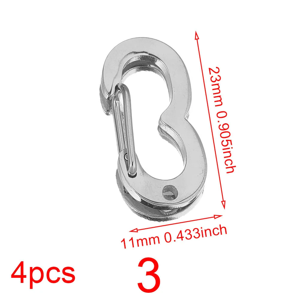 Stainless Steel Electroplated Digital Arabic Numeral Lobster Clasp For Diy Jewelry - Image 9