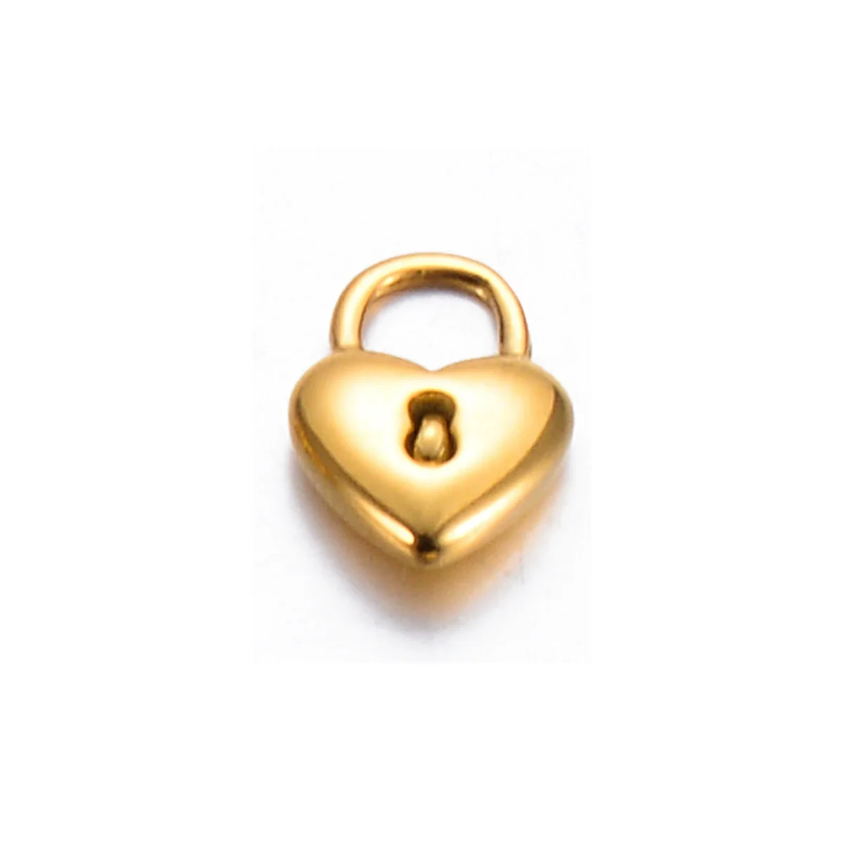 Stainless Steel Electroplated Geometric Love Flower Butterfly Bird Padlock Pendant Diy Bracelet Accessories - Image 14