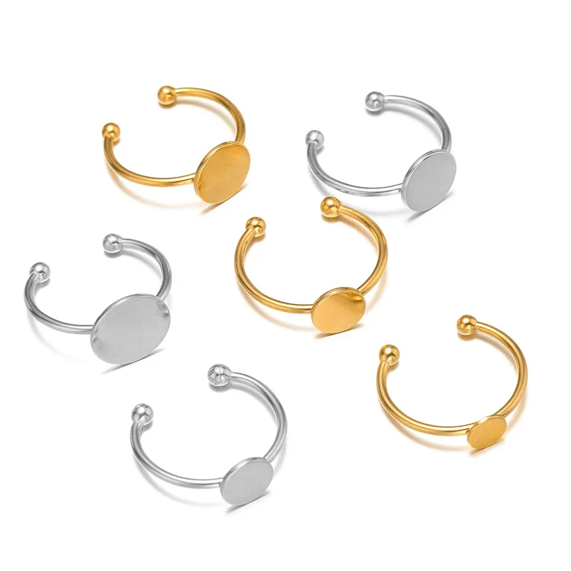 Stainless Steel Electroplated Ushape Ring Holder