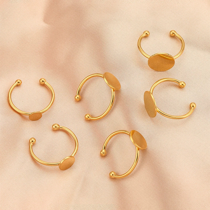Stainless Steel Electroplated Ushape Ring Holder - Image 2
