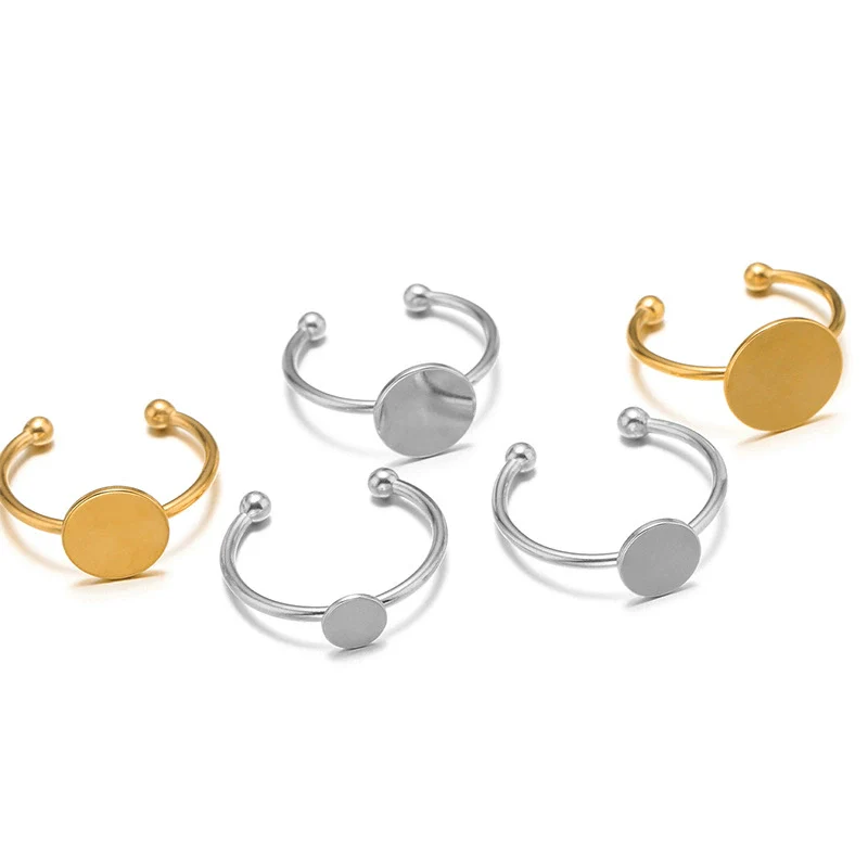 Stainless Steel Electroplated Ushape Ring Holder - Image 3