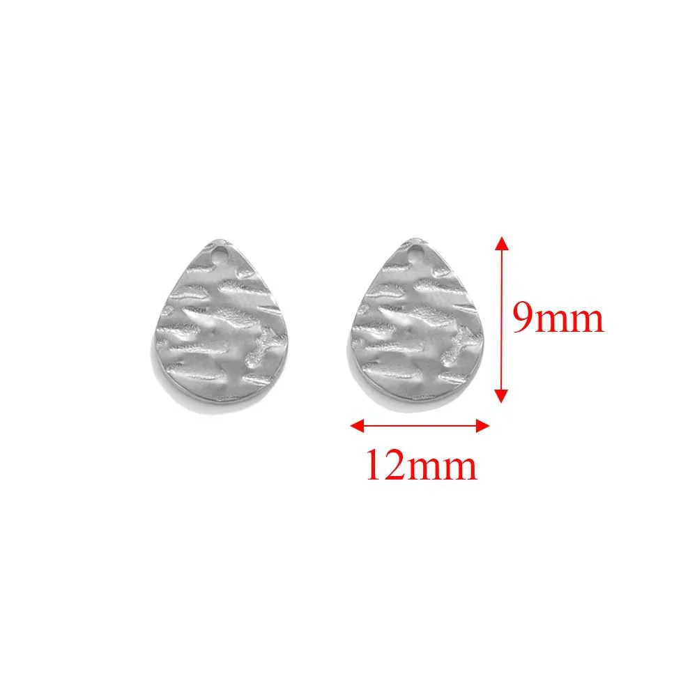 Stainless Steel Embossed Geometric Totem Jewelry Connection Accessories Pendant For Bracelet And Necklace - Image 12