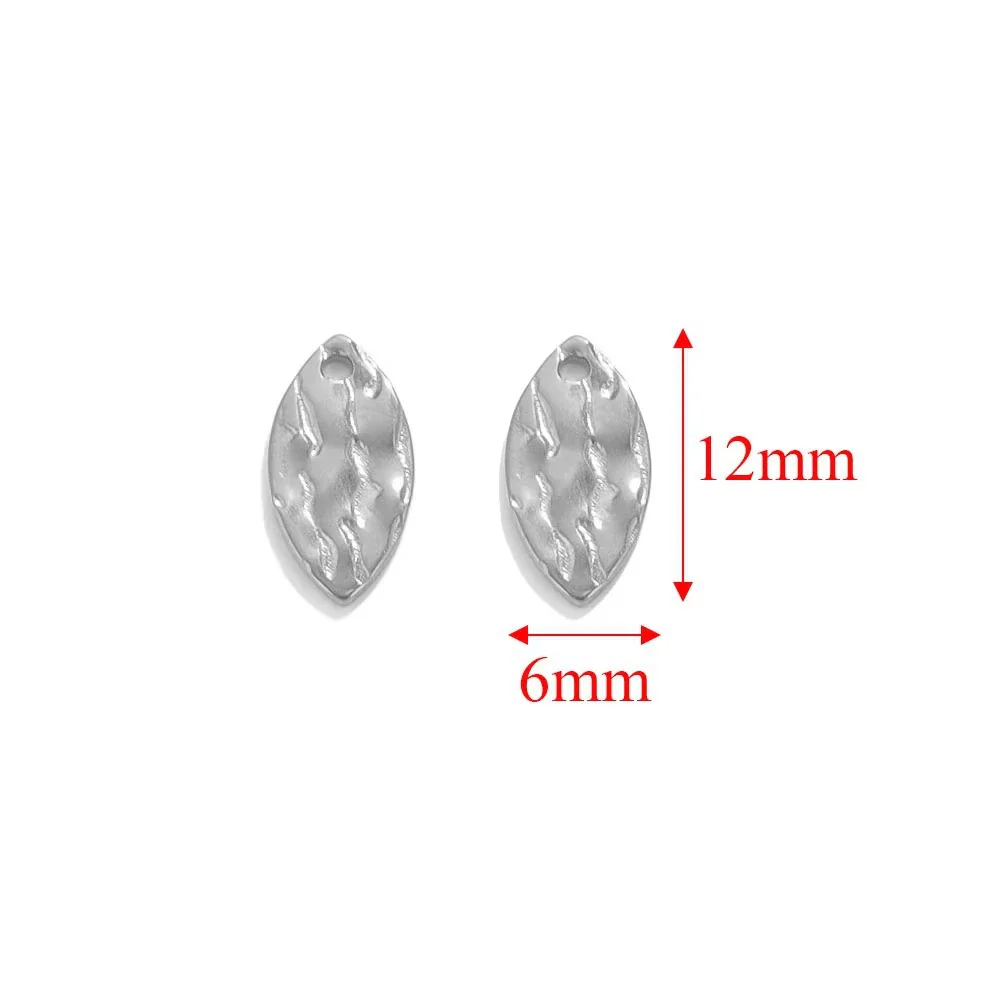 Stainless Steel Embossed Geometric Totem Jewelry Connection Accessories Pendant For Bracelet And Necklace - Image 32
