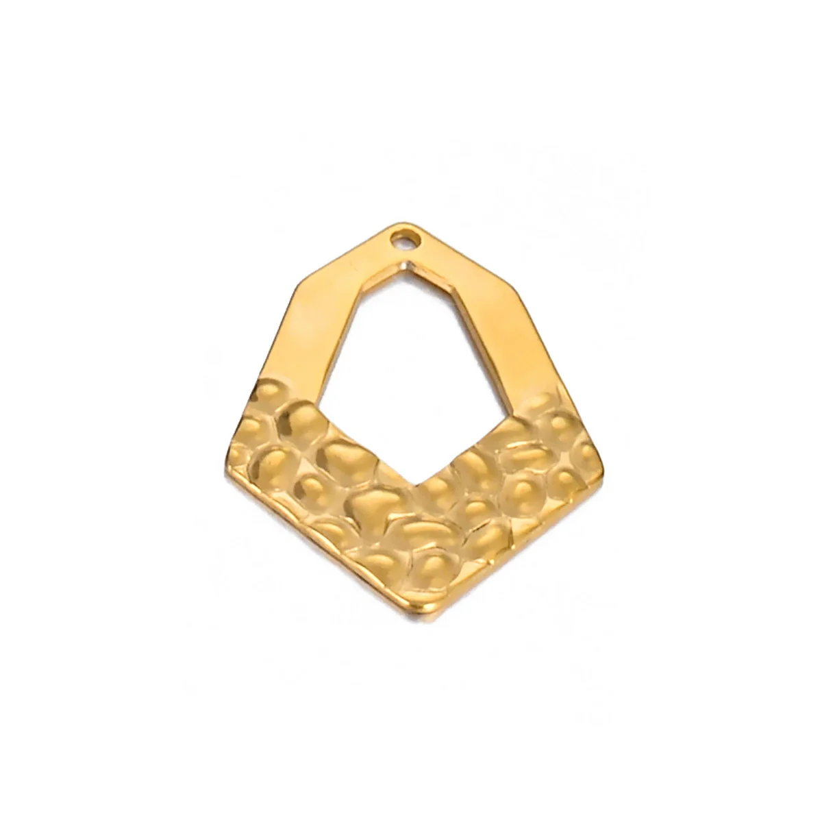 Stainless Steel Embossed Love Heart Electroplated Earrings Jewelry Accessories - Image 13
