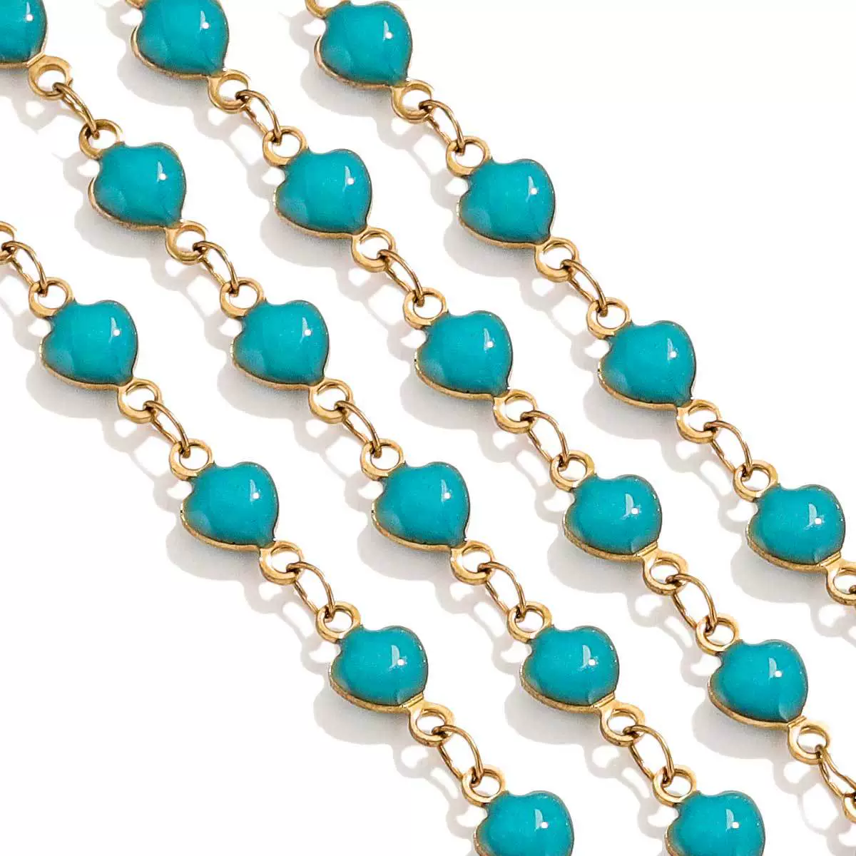 Stainless Steel Enamel Electroplated Jewelry Chain For Necklace And Bracelet - Image 11
