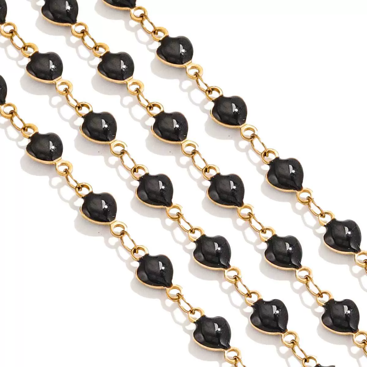 Stainless Steel Enamel Electroplated Jewelry Chain For Necklace And Bracelet - Image 12