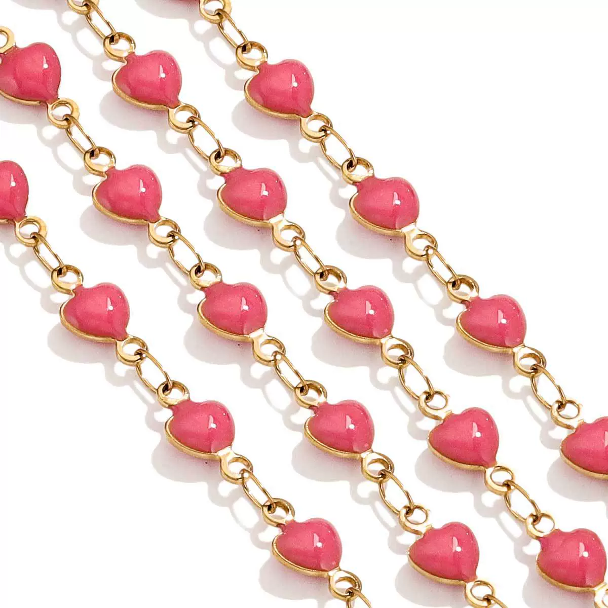 Stainless Steel Enamel Electroplated Jewelry Chain For Necklace And Bracelet - Image 15