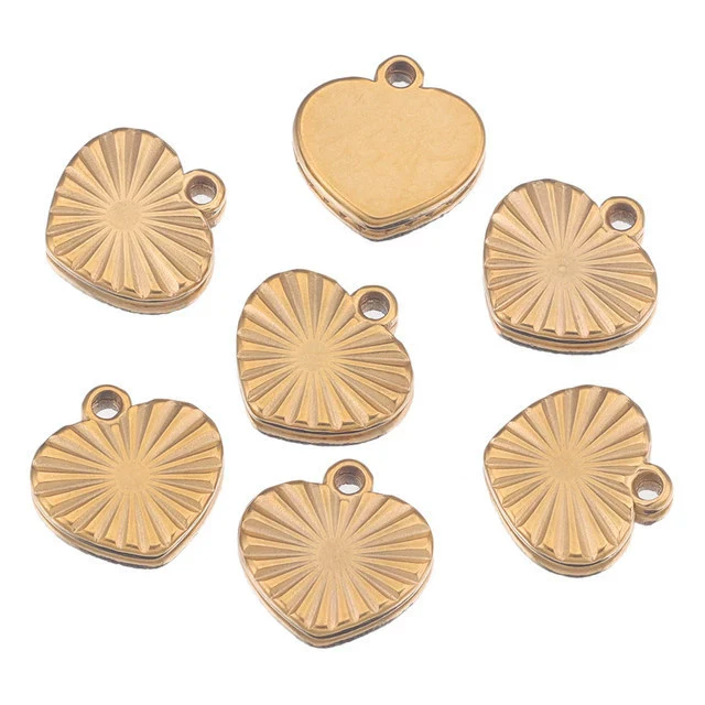 Stainless Steel Fish Pattern Lovely Pendant Jewelry For Diy Earrings Bracelet Necklace With Electroplating - Image 14