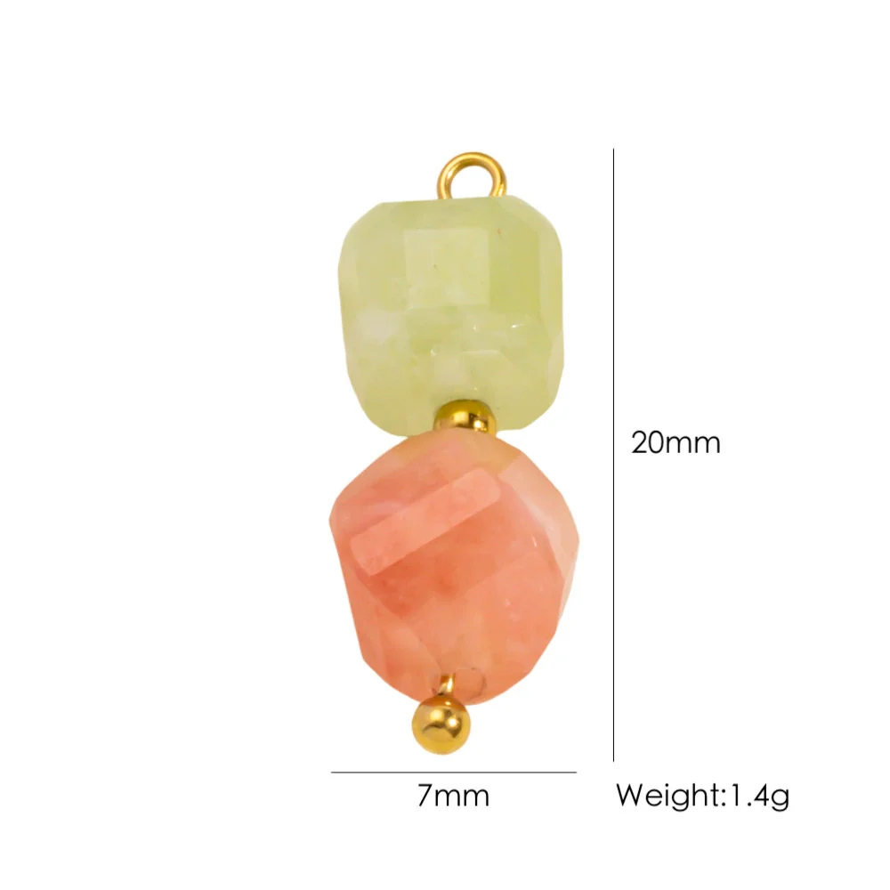 Stainless Steel Fruit Style Oil Dripping Jewelry Accessories Necklace Pendant - Image 23