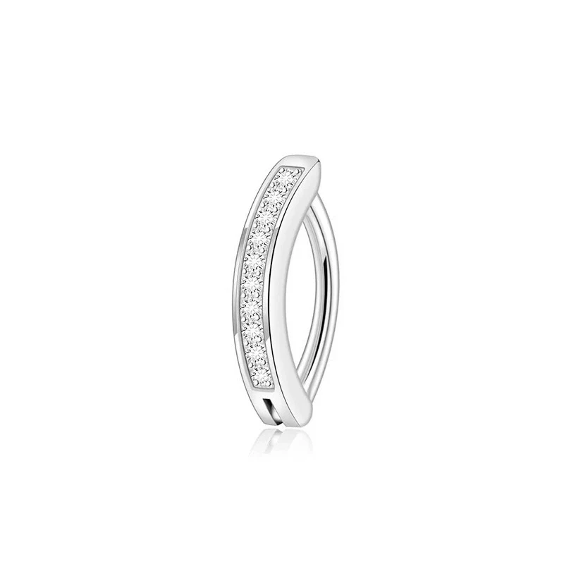 Stainless Steel Geometric Belly Button Ring For Unisex With Electroplating For Body Piercing - Image 8