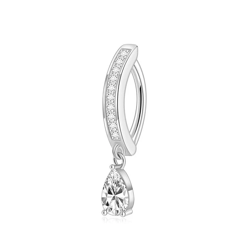 Stainless Steel Geometric Belly Button Ring For Unisex With Electroplating For Body Piercing - Image 9
