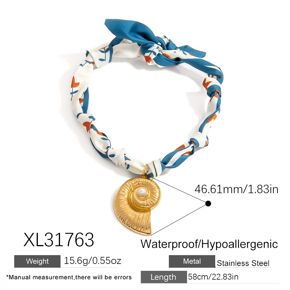 Stainless Steel Geometric Clavicle Chain Necklace With Electroplating - Image 6