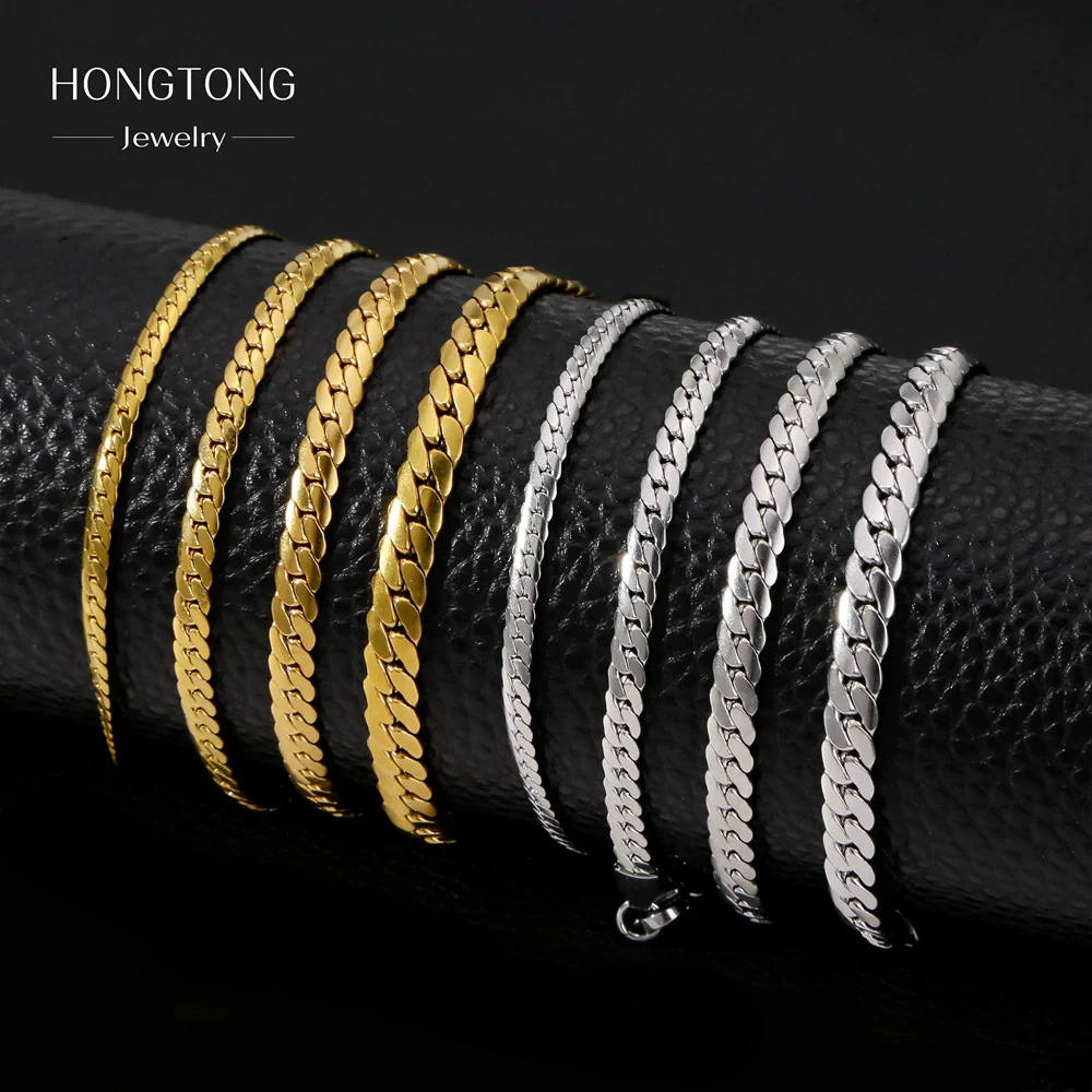 Stainless Steel Geometric Electroplated Unisex Bracelet Jewelry