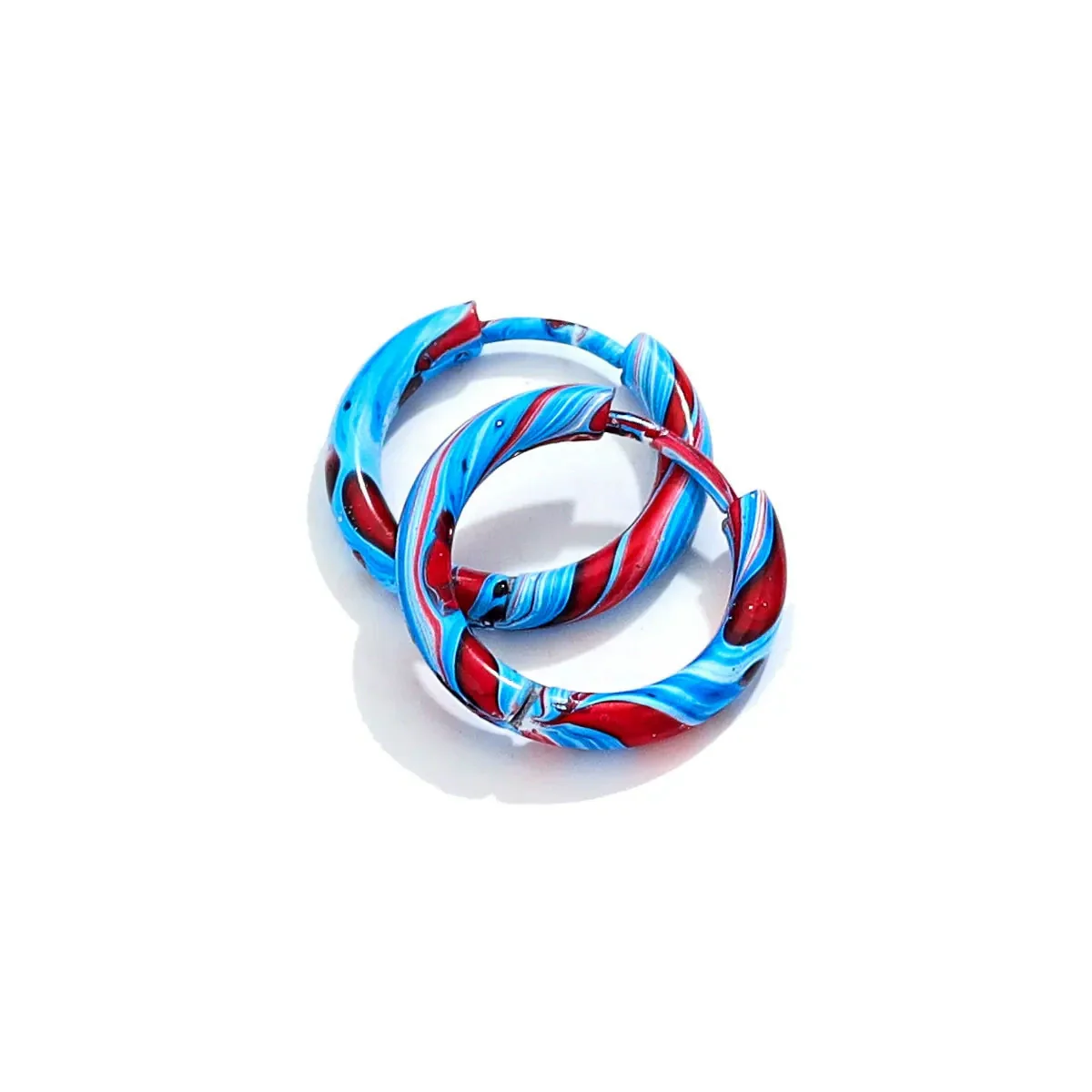 Stainless Steel Geometric Electroplated Unisex Piercing Ear Buckle And Ear Clip - Image 12