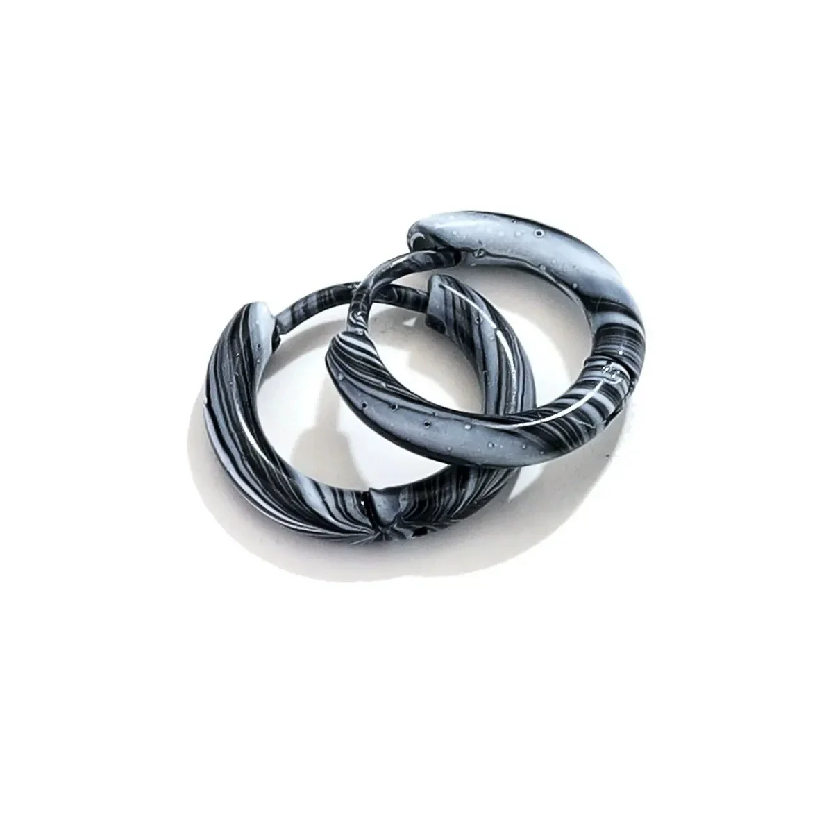 Stainless Steel Geometric Electroplated Unisex Piercing Ear Buckle And Ear Clip - Image 6