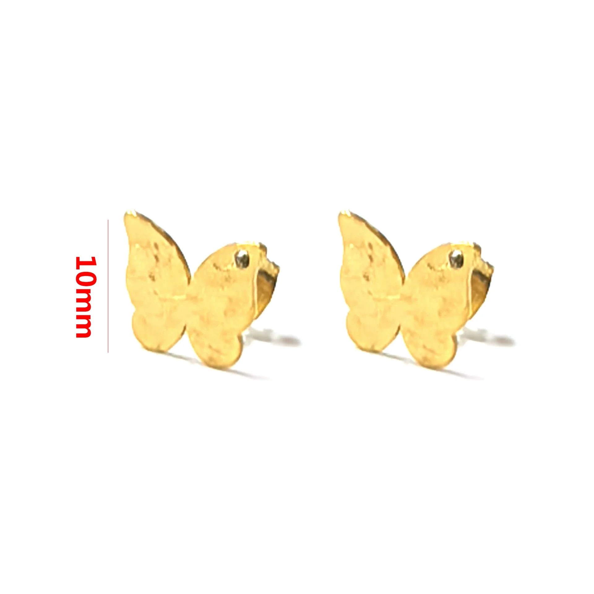 Stainless Steel Geometric Embossed Earring Piece Jewelry Accessories For Earrings Making With Electroplating And 18K Gold Plating - Image 38