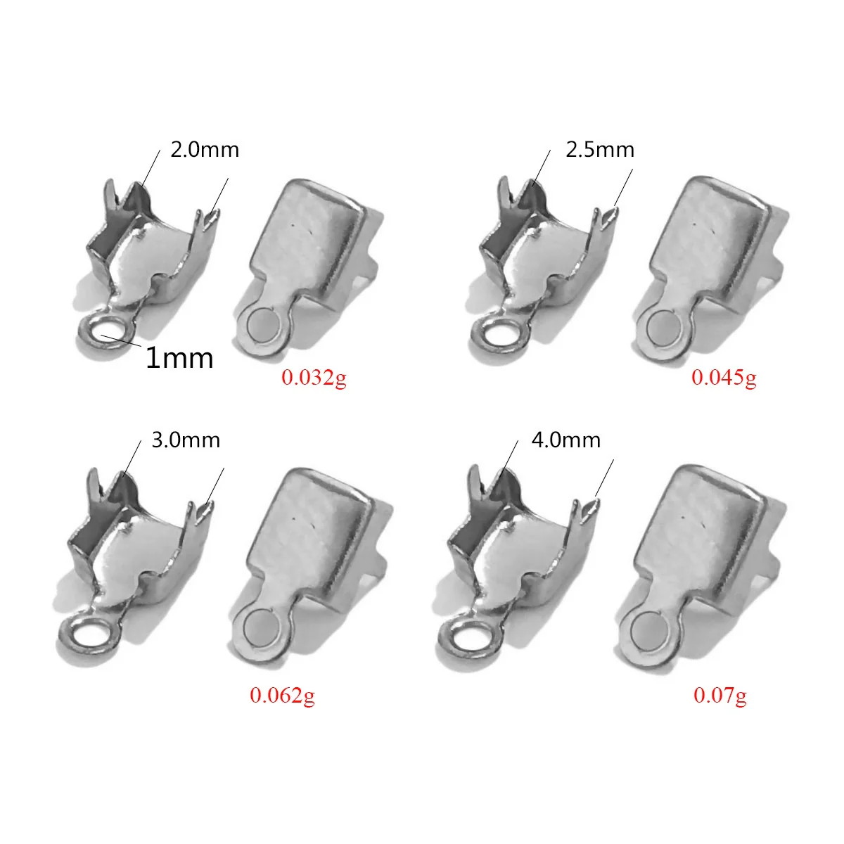 Stainless Steel Geometric Handmade Diy Necklace Ending Connection Buckle With 18K Vacuum Zircon Plated And Electroplating Treatment - Image 6
