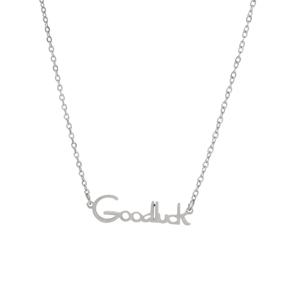 Stainless Steel Geometric Mother And Child Pendant Necklace With Snake Bone Chain Real Gold Electroplated - Image 16