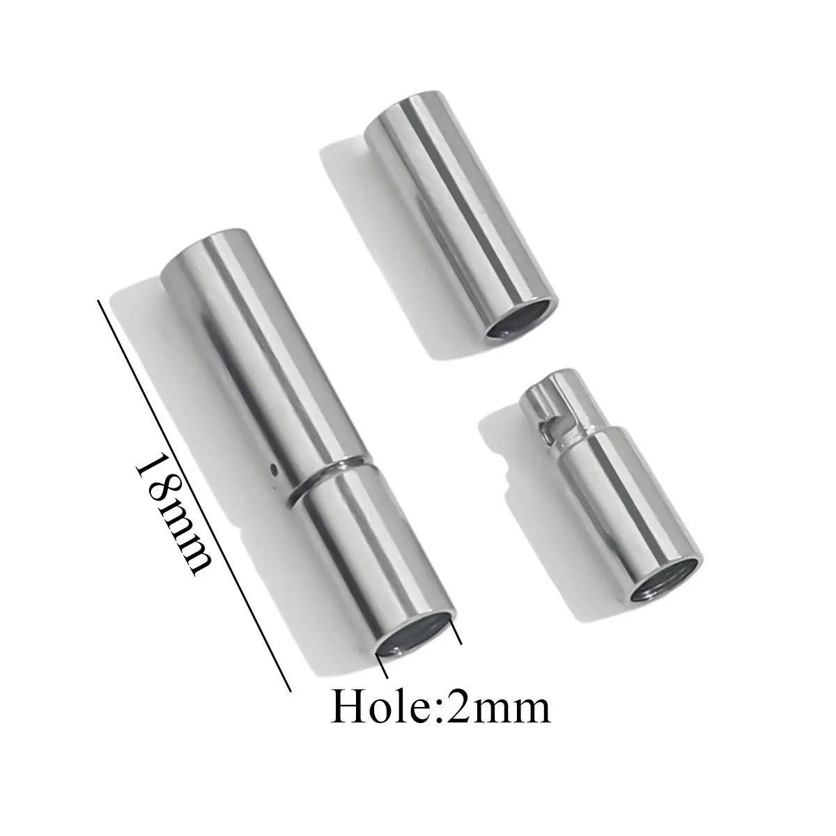 Stainless Steel Geometric Rotary Buckle Jewelry Accessories For Bracelet And Necklace With Electroplating - Image 14