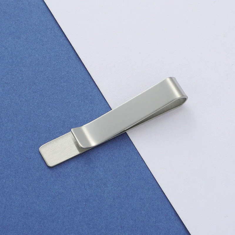 Stainless Steel Geometric Tie Clip Jewelry Accessories Polish Style Unisex - Image 10