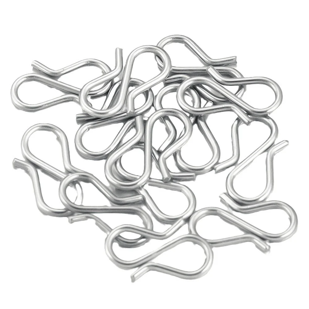 Stainless Steel Gold Plated Sshaped Fish Pattern Buckle Hook Jewelry Making Bracelet Necklace Connector - Image 5