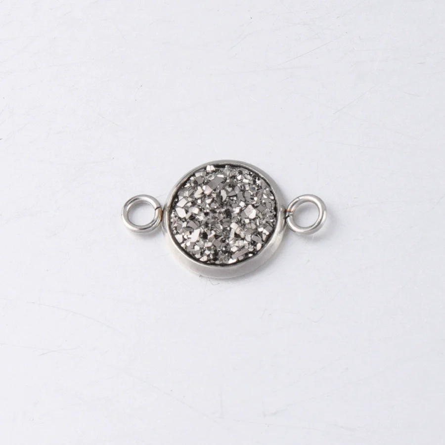 Stainless Steel Gypsophila Pendant Connector Diy Jewelry Accessories - Image 10