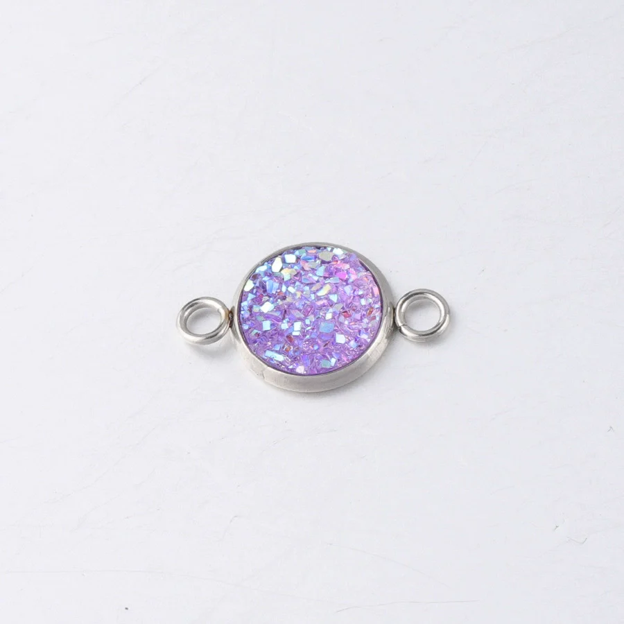 Stainless Steel Gypsophila Pendant Connector Diy Jewelry Accessories - Image 12