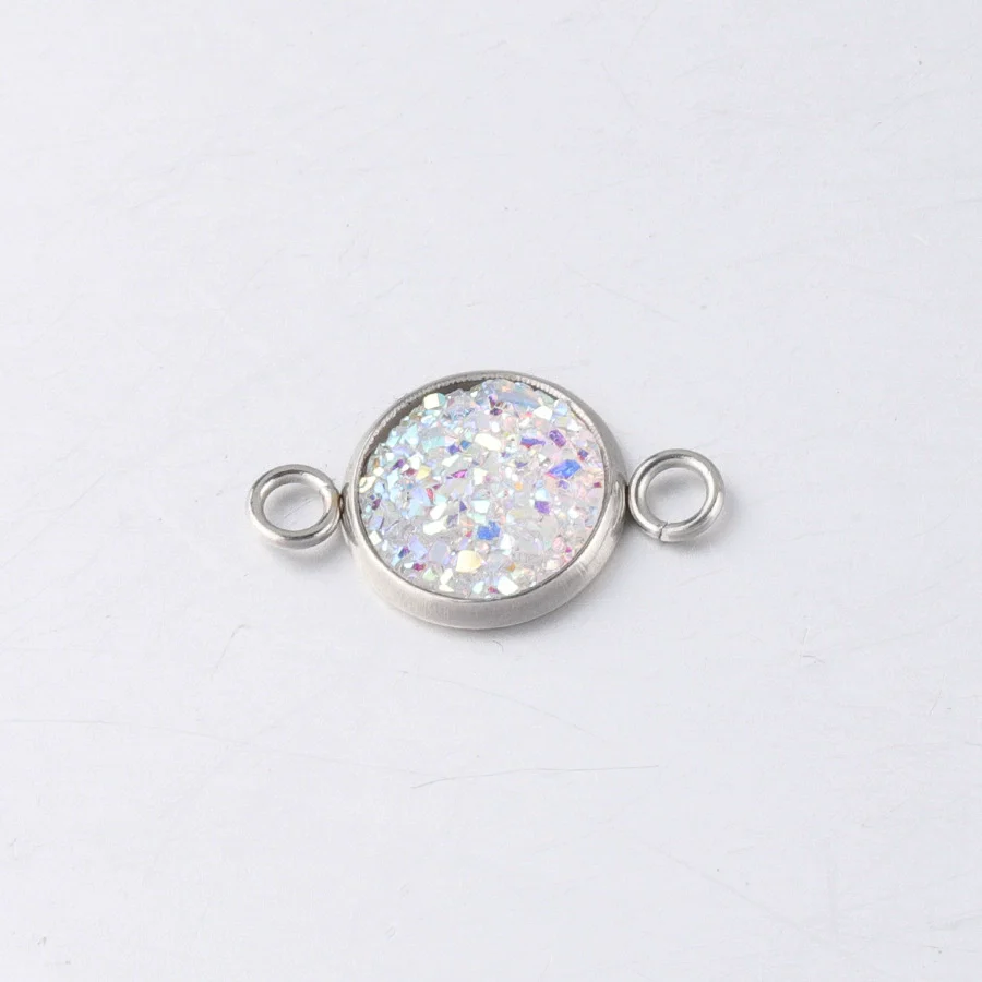 Stainless Steel Gypsophila Pendant Connector Diy Jewelry Accessories - Image 13