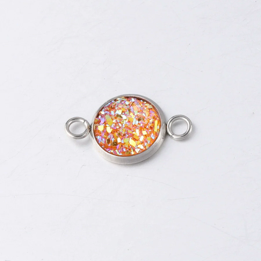 Stainless Steel Gypsophila Pendant Connector Diy Jewelry Accessories - Image 14