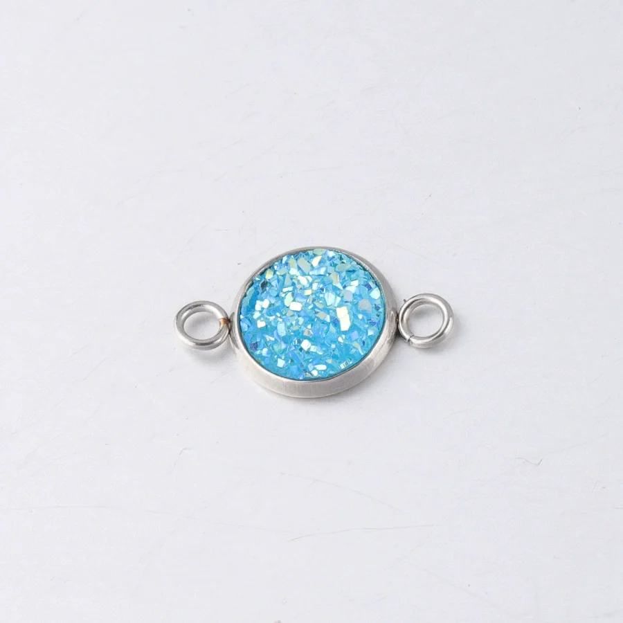 Stainless Steel Gypsophila Pendant Connector Diy Jewelry Accessories - Image 17