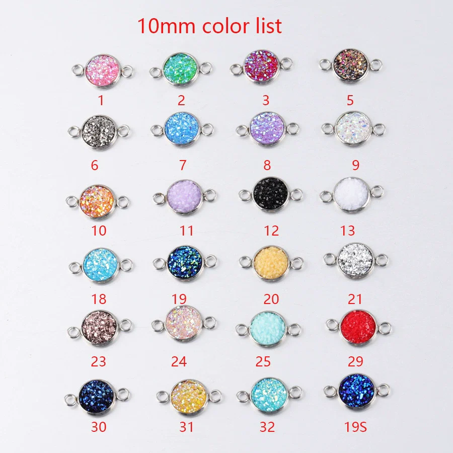 Stainless Steel Gypsophila Pendant Connector Diy Jewelry Accessories - Image 2