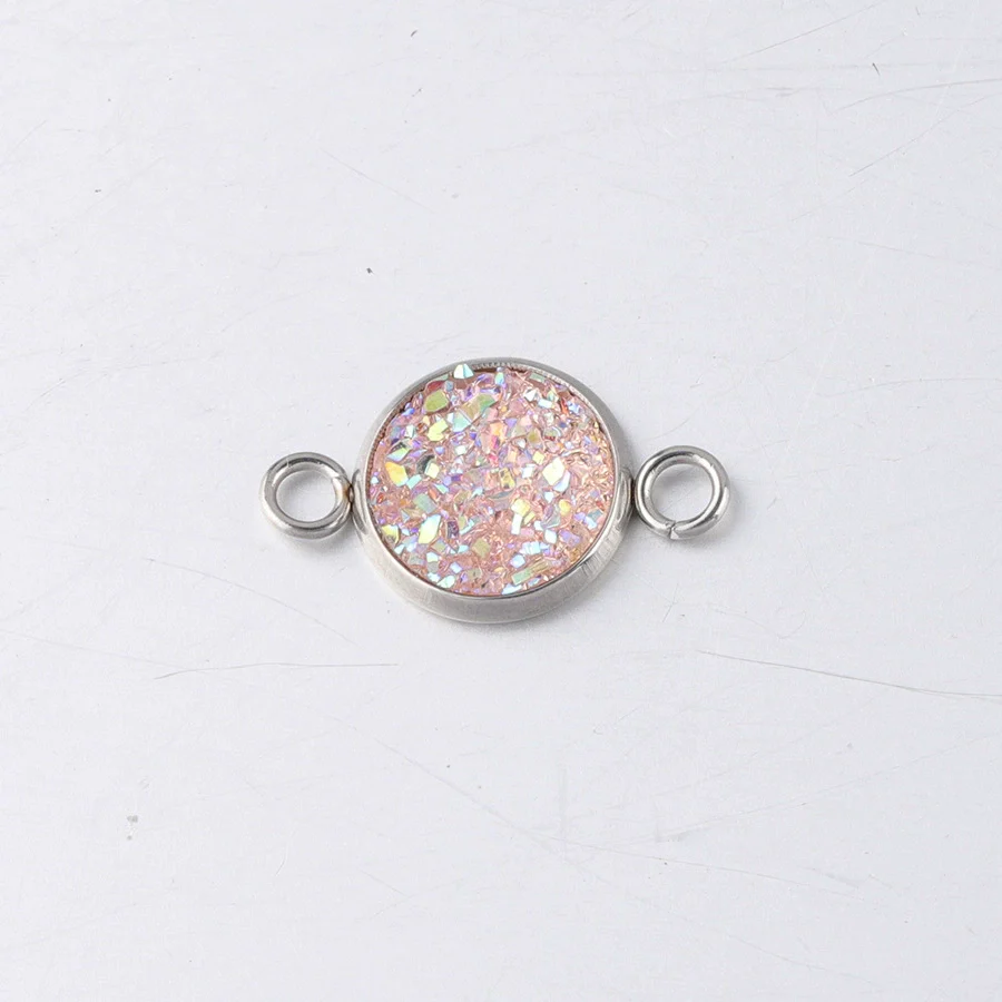 Stainless Steel Gypsophila Pendant Connector Diy Jewelry Accessories - Image 22
