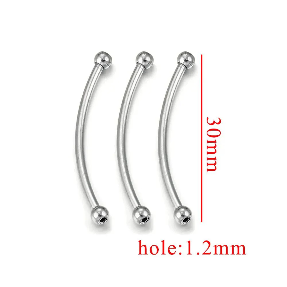 Stainless Steel Handmade Semifinished Jewelry Accessories For Bracelet Necklace With Electroplating Treatment - Image 6