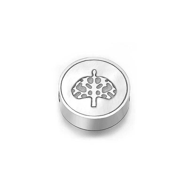 Stainless Steel Heart Angel Cross Round Bead Handmade Jewelry Bracelet Necklace - Image 16