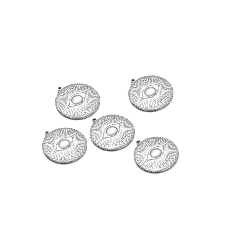 Stainless Steel Heart Leaf Flower Pendant Jewelry For Women With Electroplating Treatment - Image 19