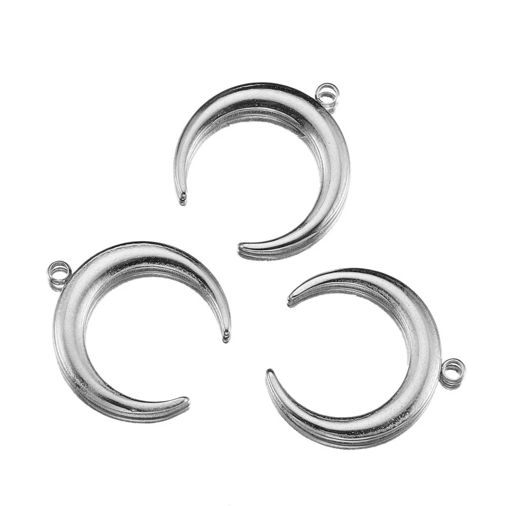 Stainless Steel Heart Shaped Vintage Jewelry Accessories Pendant With Electroplating - Image 13