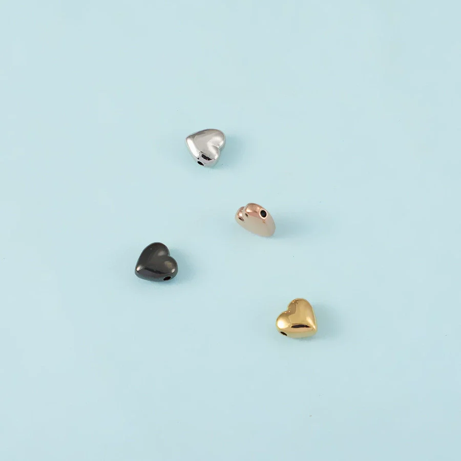 Stainless Steel Heartshaped Pendant Necklace Jewelry Accessories With Electroplating And Lovely Style - Image 2