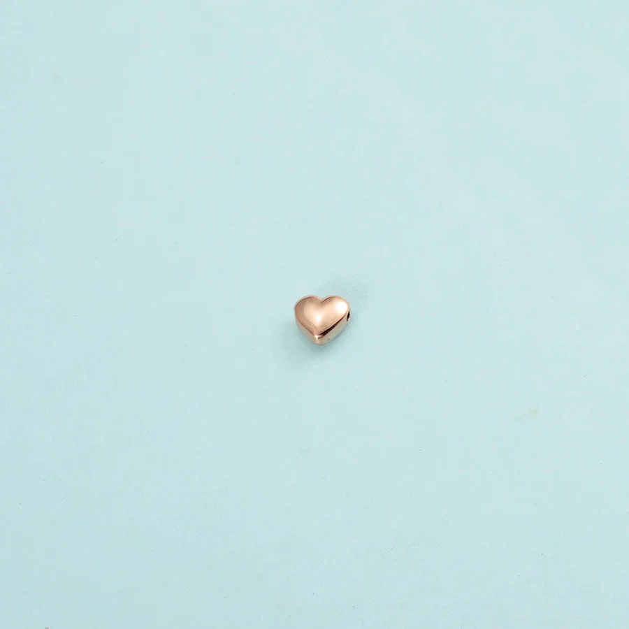 Stainless Steel Heartshaped Pendant Necklace Jewelry Accessories With Electroplating And Lovely Style - Image 8