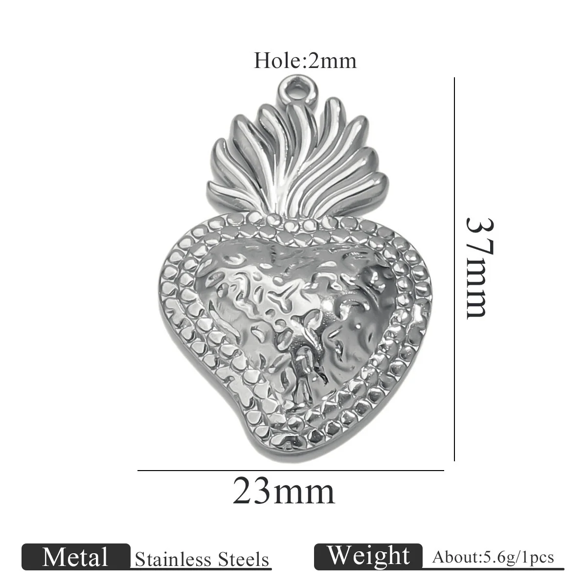 Stainless Steel High Fashion Love Pendant Jewelry Accessories With Electroplating - Image 31