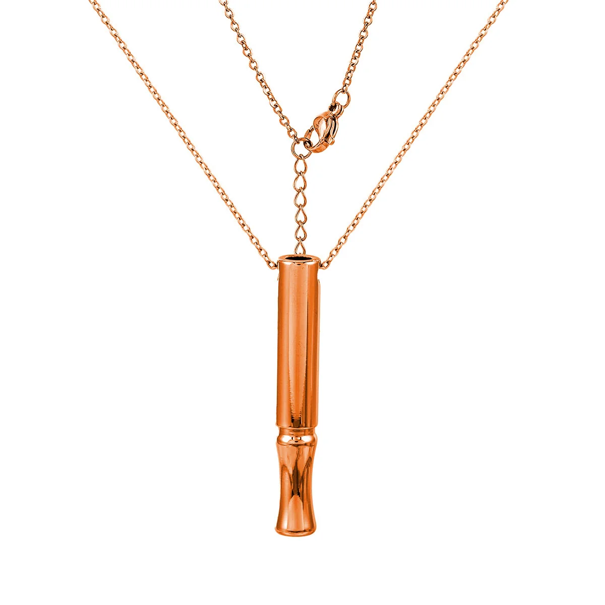 Stainless Steel Hiphop Style Cylinder Jewelry Necklace For Yoga Meditation With Polishing Treatment - Image 9