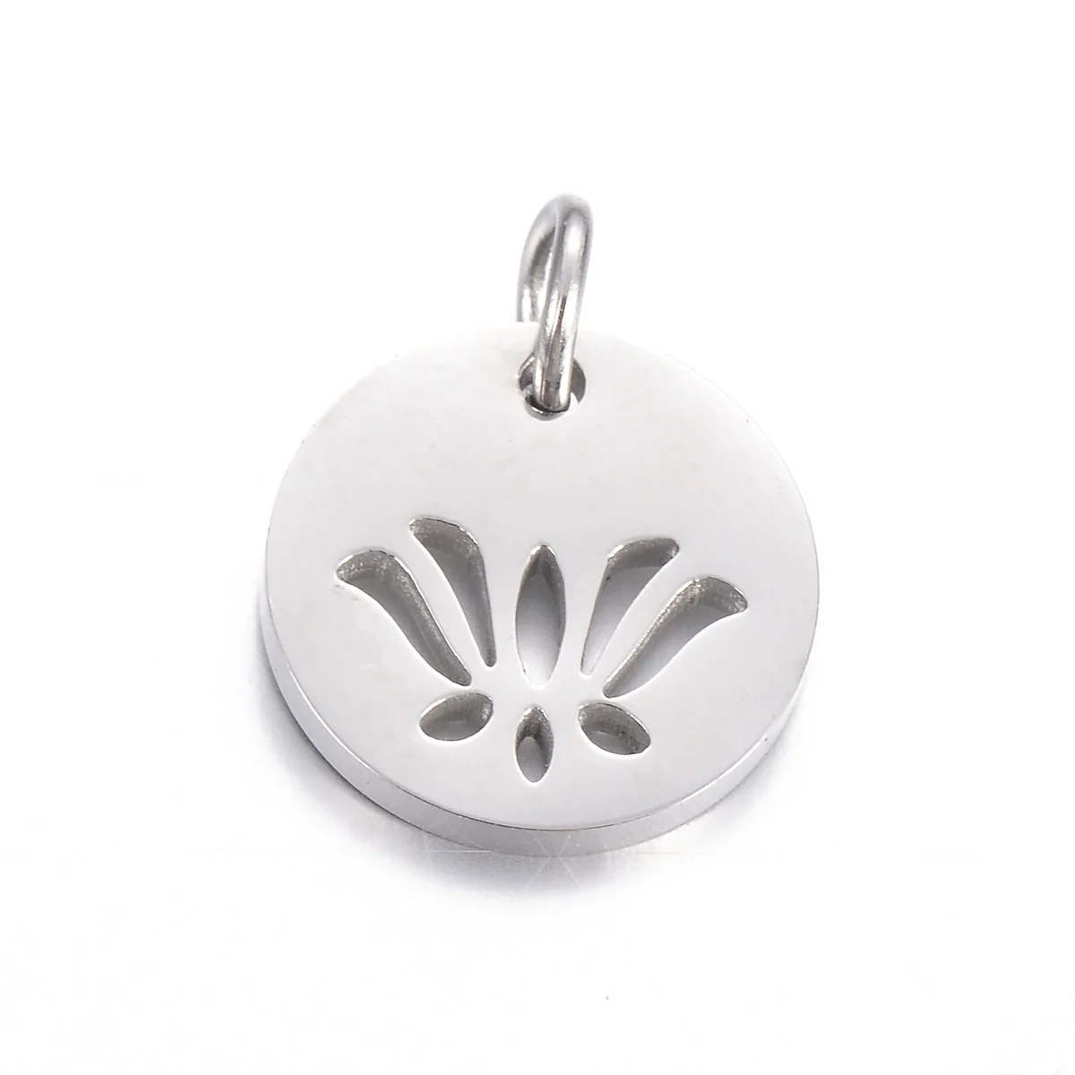 Stainless Steel Hollow Heart Skull Smiley Owl Symbol Polished Pendant Jewelry Accessories Electroplated - Image 14